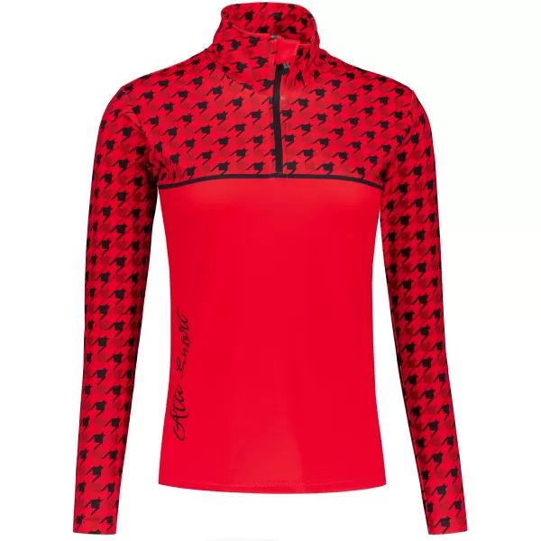  Premium cu hanoracte termo funcțional pentru femei ALTISPORT VOJ/ALW048TER03 ROŞU 