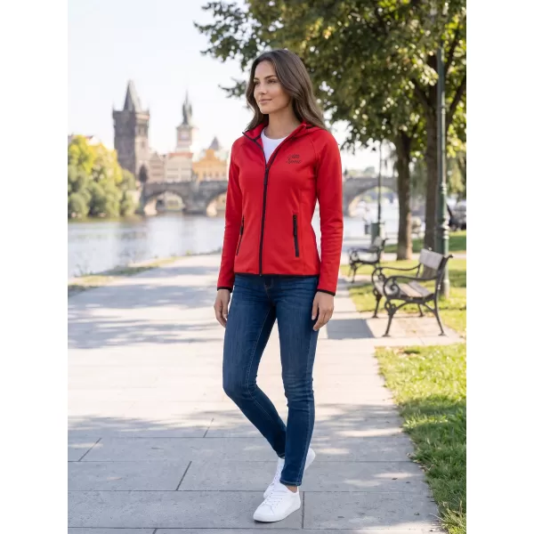  Hanorac sport funcțional de damă ALTISPORT ALW056418 ROŞU 