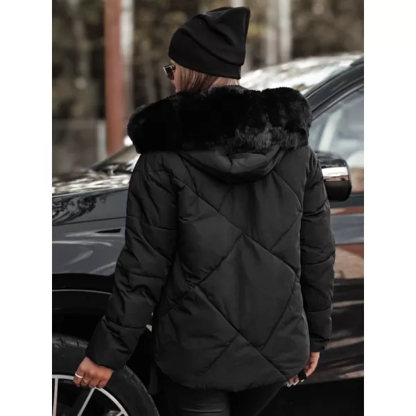  Geacă pentru doamne DSTREET MODIVA TY4726 NEGRU 