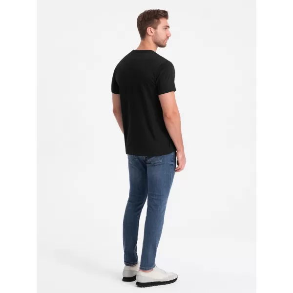  Cămaşă OMBRE OM-TSBS-0146 NEGRU 