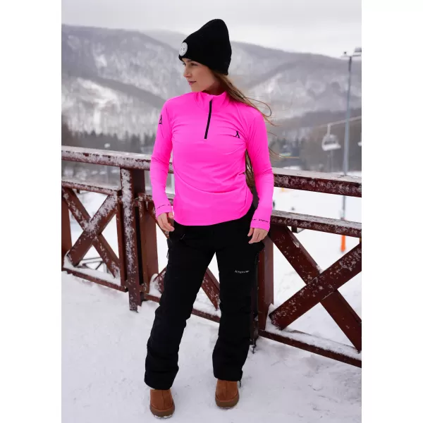  Premium cu hanoracte termo funcțional pentru femei ALTISPORT VOJ/ALW000TER03 FLUO ROZ 