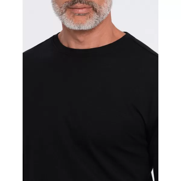  Cămaşă OMBRE OM-LSBL-0106 NEGRU 