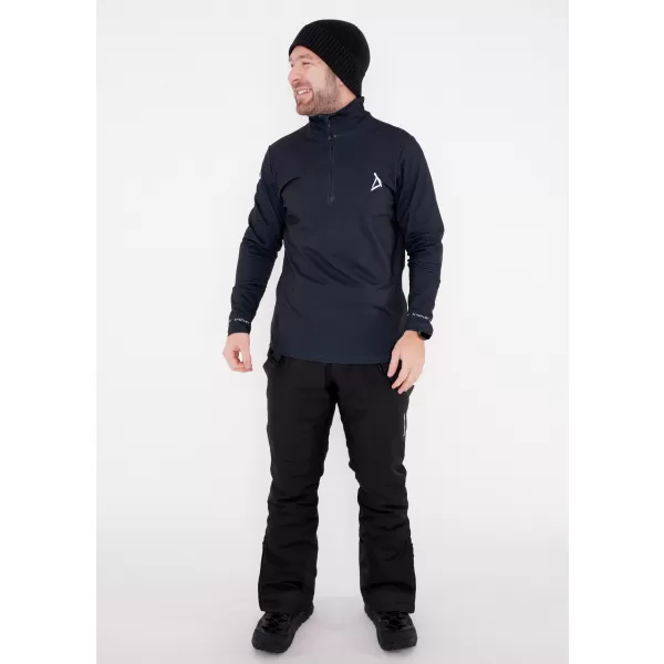  Premium cu hanorac termo funcțional pentru bărbați ALTISPORT VOJ/ALM000TER03 NEGRU 