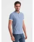 Mens t -thirt cu guler OMBRE OM-TSCT-0156 ALBASTRU