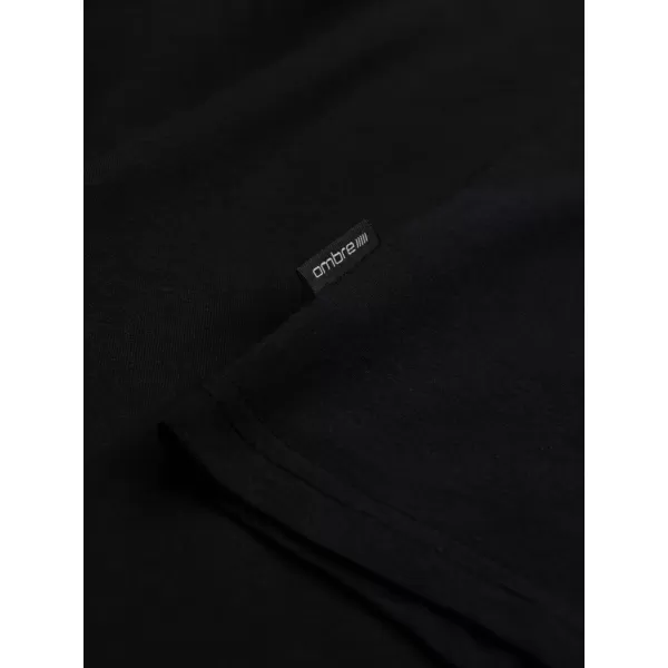  Cămaşă OMBRE OM-TSBS-0146 NEGRU 