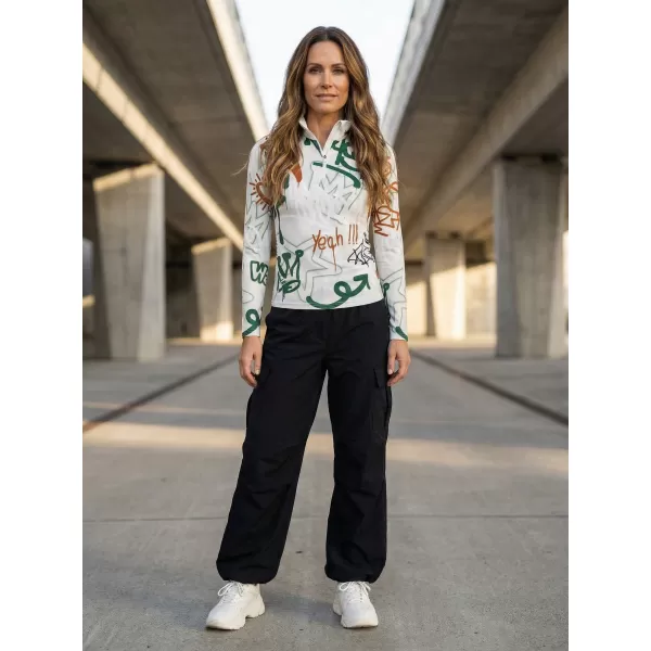  Premium cu hanoracte termo funcțional pentru femei ALTISPORT VOJ/ALW054TER03 VERDE -BROWN 