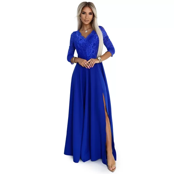  Rochie NUMOCO AMBER 309-12 ALBASTRU 
