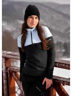 Premium cu hanoracte termo funcțional pentru femei ALTISPORT VOJ/ALW051TER03 ALBASTRU CERESC