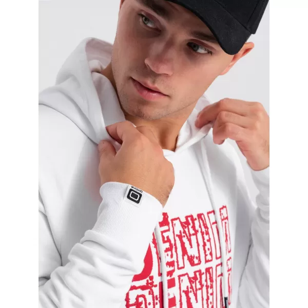  Panoul pentru bărbați OMBRE OM-SSPS-0158 ALB 