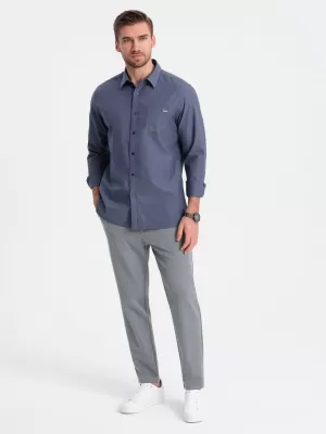 Pantaloni OMBRE OM-PACP-0158 GRI
