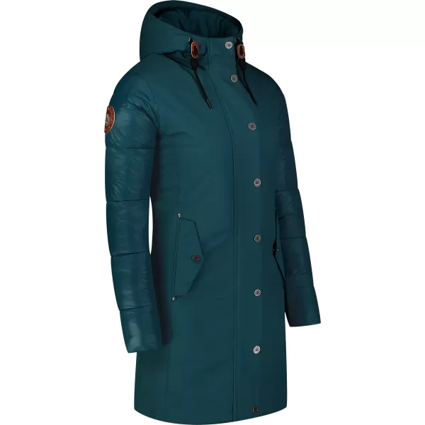  Palton de iarnă de damă NORDBLANC WARMHUG NBWJL8073 VERDE ÎNCHIS 