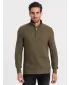 Pulover pentru bărbați OMBRE OM-SWZS-0105 MĂSLIN