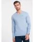 Pulover pentru bărbați OMBRE OM-SWBS-0107 ALBASTRU DESCHIS