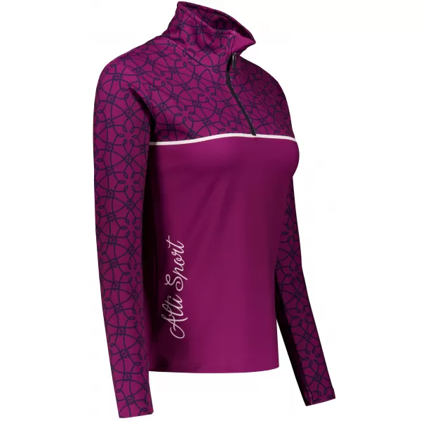  Premium cu hanoracte termo funcțional pentru femei ALTISPORT VOJ/ALW053TER03 VIOLET 