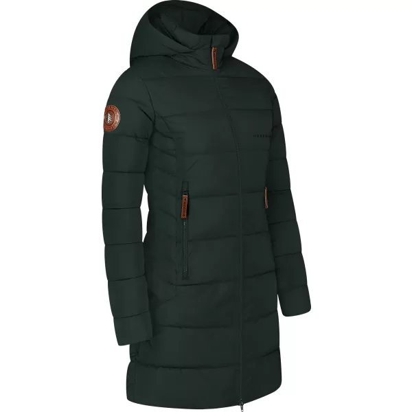  Palton de iarnă de damă NORDBLANC MOMENTS NBWJL8076 VERDE ÎNCHIS 