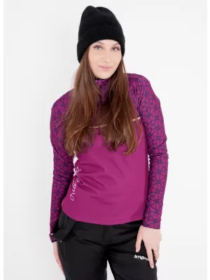 Premium cu hanoracte termo funcțional pentru femei ALTISPORT VOJ/ALW053TER03 VIOLET