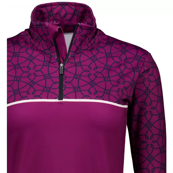  Premium cu hanoracte termo funcțional pentru femei ALTISPORT VOJ/ALW053TER03 VIOLET 