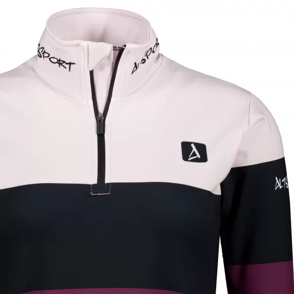  Premium cu hanoracte termo funcțional pentru femei ALTISPORT VOJ/ALW051TER03 BURGUNDIA 