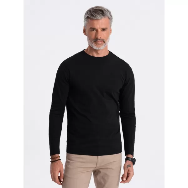  Cămaşă OMBRE OM-LSBL-0106 NEGRU 