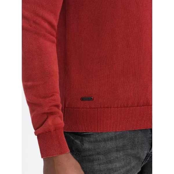  Pulover pentru bărbați OMBRE OM-SWOS-0108 ROŞU 