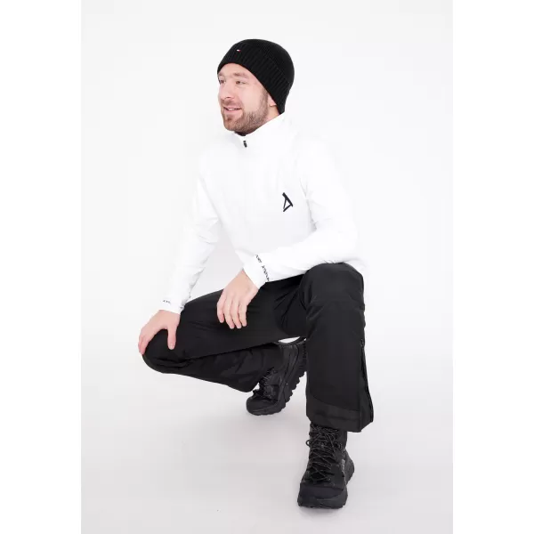  Premium cu hanorac termo funcțional pentru bărbați ALTISPORT VOJ/ALM000TER03 ALB 