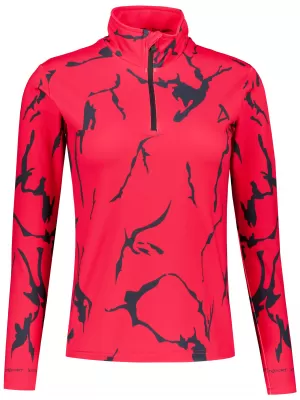 Premium cu hanoracte termo funcțional pentru femei ALTISPORT VOJ/ALW052TER03 ROŞU