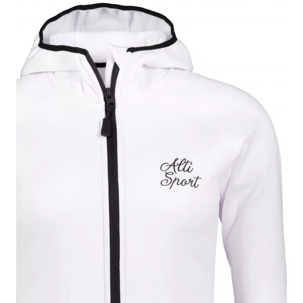  Hanorac sport funcțional de damă ALTISPORT ALW056418 ALB 