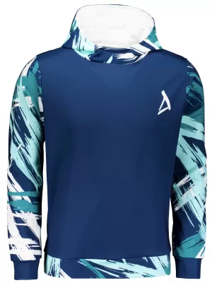 Hanorac funcțional premium pentru bărbați ALTISPORT VOJ/ALM039MI01 ALBASTRU MARIN