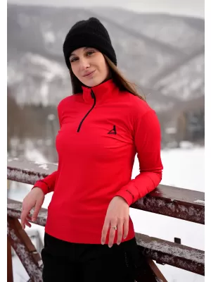 Premium cu hanoracte termo funcțional pentru femei ALTISPORT VOJ/ALW000TER03 ROŞU