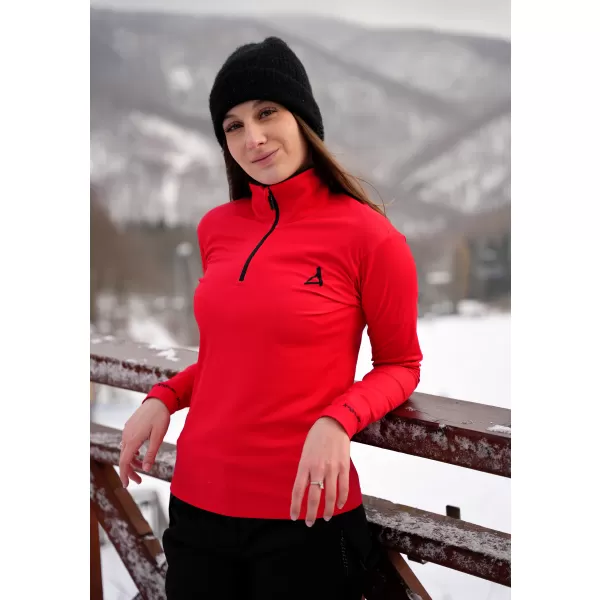  Premium cu hanoracte termo funcțional pentru femei ALTISPORT VOJ/ALW000TER03 ROŞU 