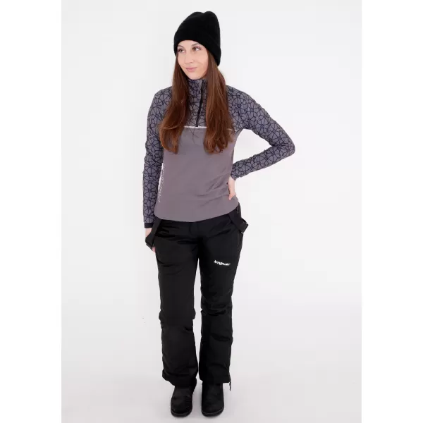  Premium cu hanoracte termo funcțional pentru femei ALTISPORT VOJ/ALW053TER03 GRI 