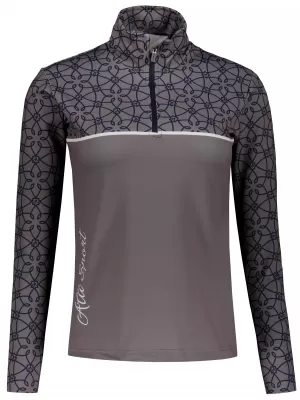Premium cu hanoracte termo funcțional pentru femei ALTISPORT VOJ/ALW053TER03 GRI