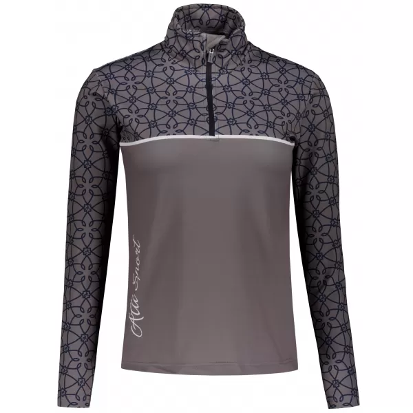  Premium cu hanoracte termo funcțional pentru femei ALTISPORT VOJ/ALW053TER03 GRI 