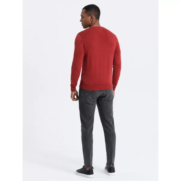  Pulover pentru bărbați OMBRE OM-SWOS-0108 ROŞU 