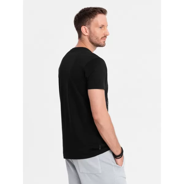  Cămaşă OMBRE OM-TSPT-0166 NEGRU 