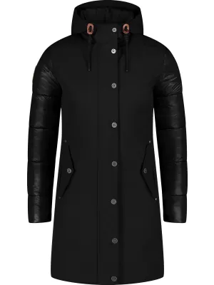 Palton de iarnă de damă NORDBLANC WARMHUG NBWJL8073 NEGRU