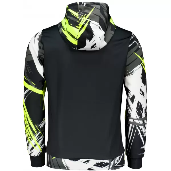  Hanorac funcțional premium pentru bărbați ALTISPORT VOJ/ALM039MI01 NEGRU SI GALBEN 