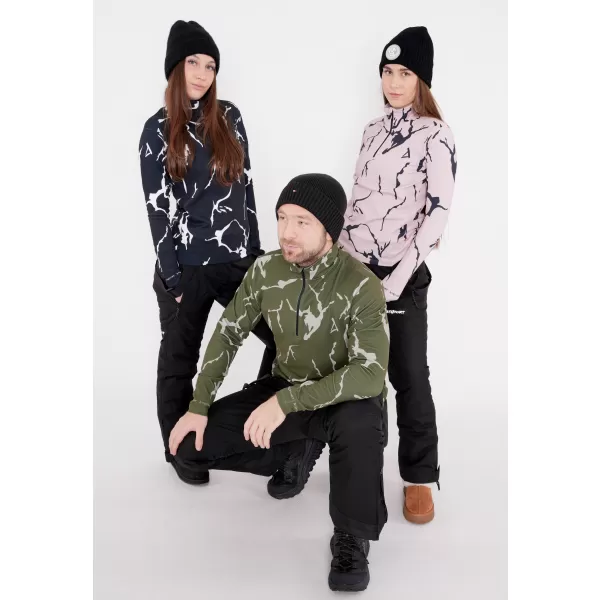  Premium cu hanoracte termo funcțional pentru femei ALTISPORT VOJ/ALW052TER03 NEGRU 