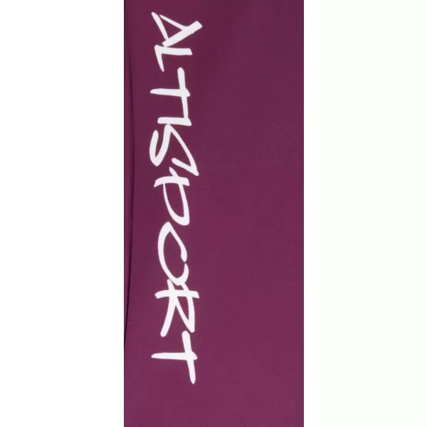  Premium cu hanoracte termo funcțional pentru femei ALTISPORT VOJ/ALW051TER03 BURGUNDIA 