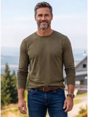 Tricou pentru bărbați BRANDIT BD4205 MĂSLINE