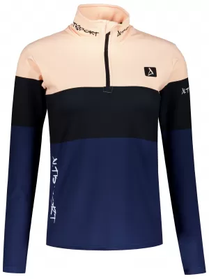 Premium cu hanoracte termo funcțional pentru femei ALTISPORT VOJ/ALW051TER03 PORTOCALIU/ALBASTRU