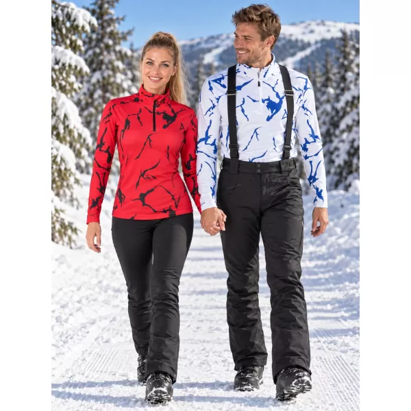  Premium cu hanoracte termo funcțional pentru femei ALTISPORT VOJ/ALW052TER03 ROŞU 