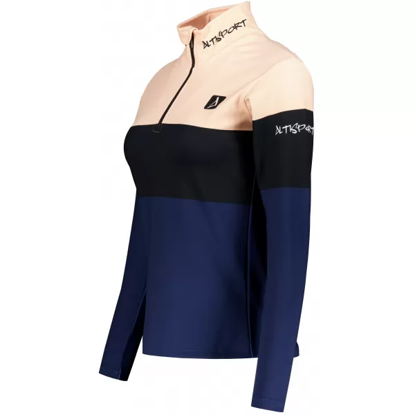  Premium cu hanoracte termo funcțional pentru femei ALTISPORT VOJ/ALW051TER03 PORTOCALIU/ALBASTRU 