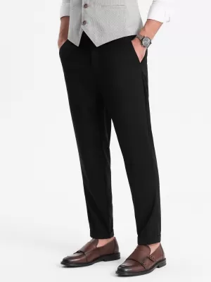Pantaloni OMBRE OM-PACP-0157 NEGRU