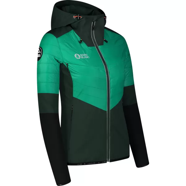  Geaca sport de dama NORDBLANC ICEBERGS NBWJL8112 VERDE ÎNCHIS 