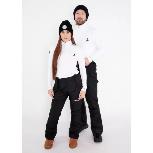  Premium cu hanorac termo funcțional pentru bărbați ALTISPORT VOJ/ALM000TER03 ALB 