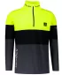 Premium cu hanorac termo funcțional pentru bărbați ALTISPORT VOJ/ALM051TER03 NEON GALBEN/GRI