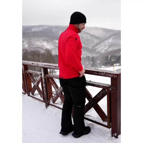  Premium cu hanorac termo funcțional pentru bărbați ALTISPORT VOJ/ALM000TER03 ROŞU 