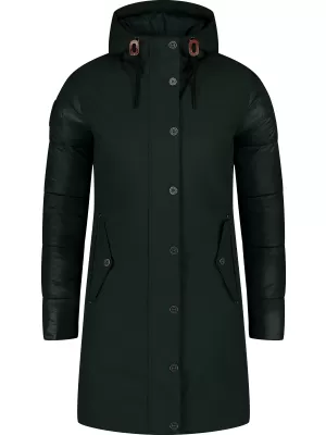Palton de iarnă de damă NORDBLANC WARMHUG NBWJL8073 VERDE ÎNCHIS