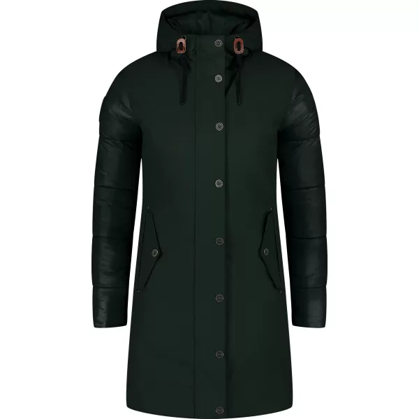  Palton de iarnă de damă NORDBLANC WARMHUG NBWJL8073 VERDE ÎNCHIS 